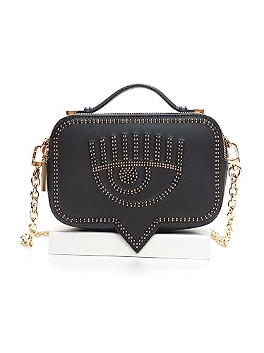 CHIARA FERRAGNI Donna Borsa A Tracolla Eyelike Studs Pu 73Sb4Ba5Zs518...
