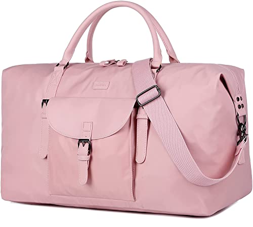 BAOSHA Borsa da viaggio da donna, borsa da viaggio, Colore: rosa.