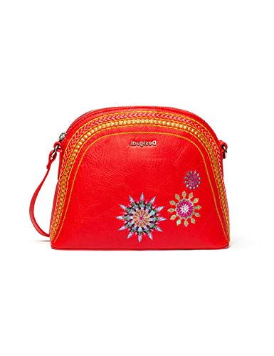 Desigual Ada Deia - Borsa a tracolla, 23 cm, Rosso (Rojo).,...
