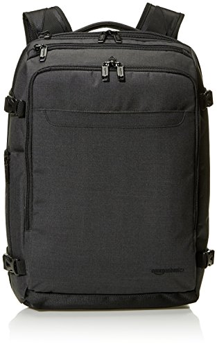 Amazon Basics - Zaino da viaggio compatto, Per il fine settimana, Nero