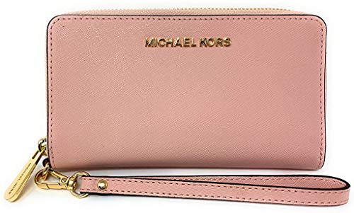 Michael Kors Women's Jet Set Travel Large Smartphone Wristlet...