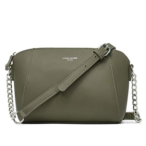 David Jones - Borsa Tracolla Piccola Donna - Borsa a Spalla Catena -...