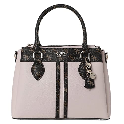 Guess Borsa donna Kasinta satchel 3 comparti rosa multilogo BS22GU172...