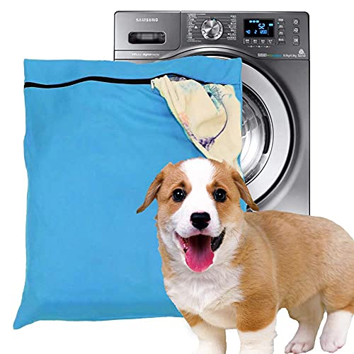 Borsa per biancheria di animali domestici, con filtro blu per il pelo...