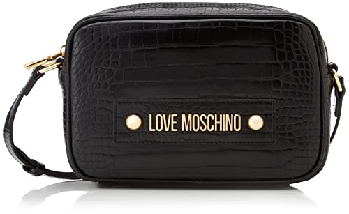 Love Moschino JC4431PP0FKS0, Borsa a Spalla, Donna, Nero, Taglia unica