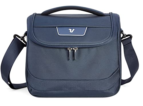 RONCATO Joy beauty case viaggio con tracolla e organizer Blu notte