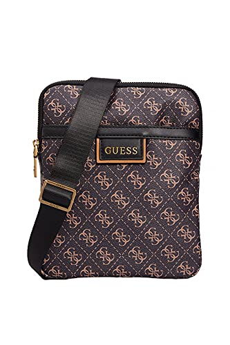 Guess Borsello uomo HMVEZLP1123 BROWN OCHRE