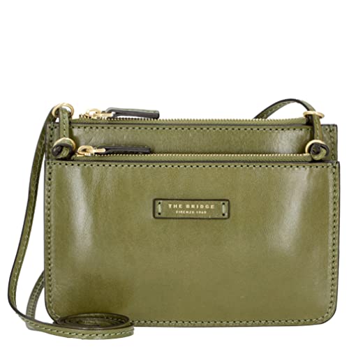 The Bridge Crossbody Verde Fico/Oro