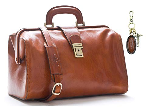 D&D - Borsa medico Minimal con Tracolla e Portachiavi in pelle...