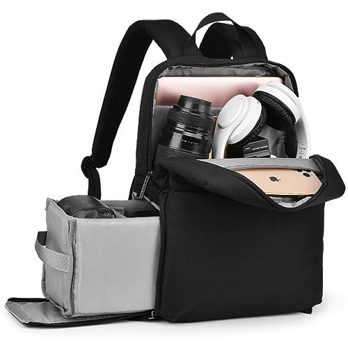 CADeN Zaino Fotografico, Borsa per Fotocamera Riflettente Scomparto...