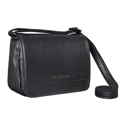 STILORD 'Malou' Donna Borsa Tracolla Vintage in Pelle Piccola Borsa a...