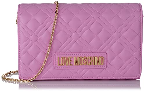 Love Moschino JC4079PP0FLA0, Borsa a Spalla, Donna, Rosa, Taglia unica