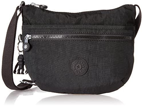 Kipling Arto S, Borsa a Tracolla Donna, Nero Nero, Taglia Unica