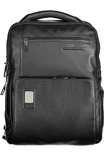 PIQUADRO Akron, Zaino in Pelle Donna, Nero