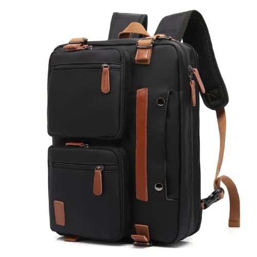 iTopschy Zaino Uomo Lavoro Convertibile, Borsa a Tracolla per Laptop...