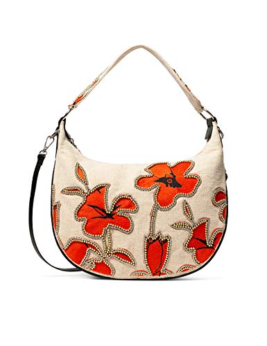 Desigual BORSA A SPALLA Rock Siberia Donna, Rosso (Rojonanja),...