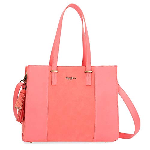 Pepe Jeans Bitmat Borsa Messenger 36 centimeters 15.07 Arancione...
