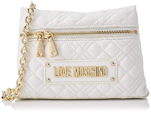 Love Moschino JC4319PP0FLA0, Borsa a Spalla, Donna, Bianco, Taglia...