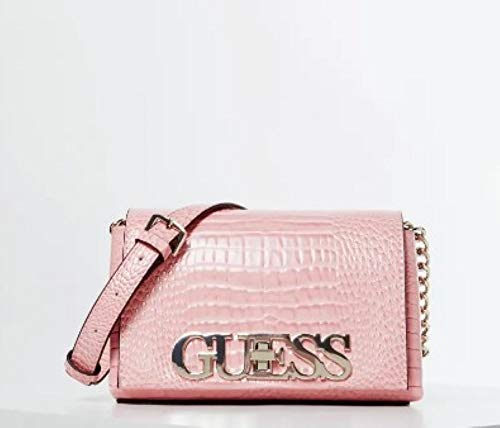 Guess Borsa tracolla Uptown Chic mini xbody flap ecopelle stampa cocco...