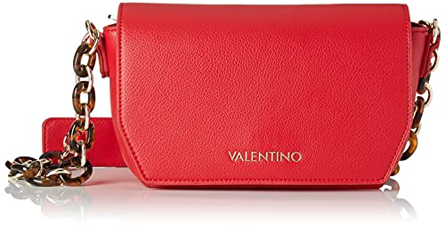 Valentino Prue, Hobo Bag Donna, Rosso, Taglia Unica