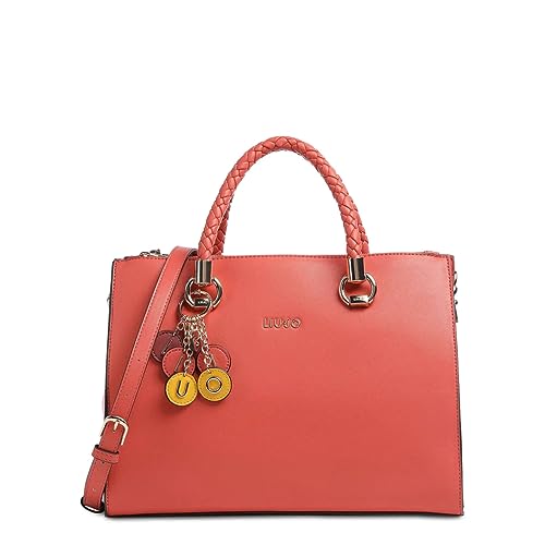 Borsa shopping Liu-jo Satchel double zip M Manhattan chili BS23LJ16...