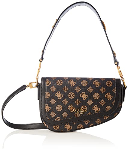 Guess, G DREAM FLAP SHOULDE Donna, MOCHA MULTI, Taglia Unica