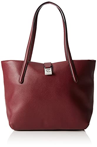 Calvin Klein Mono Hardw Soft Shopper29, Collezione Denim Donna, Rosso,...