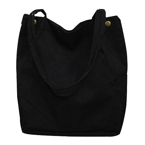 Yooamz Borsa a Spalla in Velluto a Coste, Borsa a Tracolla Casuale...
