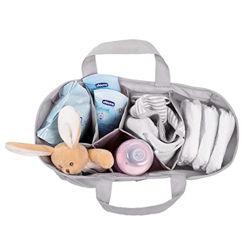 Chicco Borsa Organizer con Fasciatoio, Nero