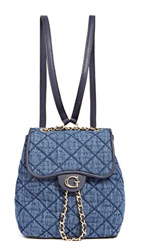 Guess Zaino gillian piccolo trapuntato in denim DG839431 denim