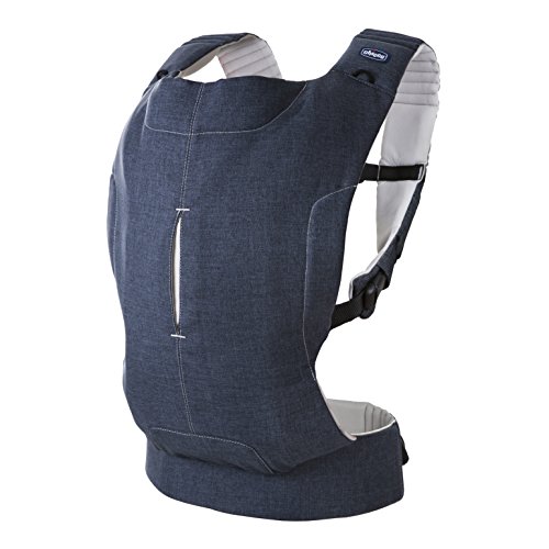 Chicco Denim Marsupio, 0+ Mesi, Blu (Denim)