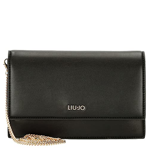 Borsa pochette/clutch a tracolla Liu-jo Crossbody XS in ecopelle nero...