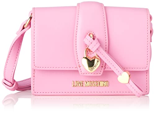Love Moschino JC4330PP0FKB0, Borsa a Spalla, Donna, Rosa, Taglia unica