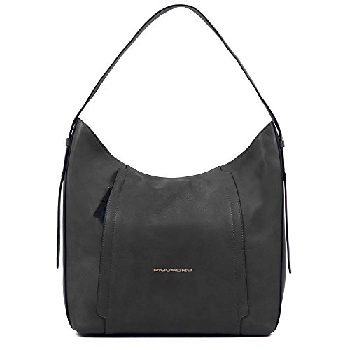 Piquadro Circle Borsa Hobo da Donna in Pelle