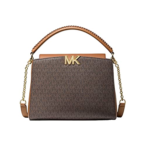 Michael Kors MD TH Satchel, Donna, BRN/Acorn, Medium