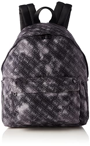 Guess, VICE ROUND BACKPACK Uomo, BLACK, Unica