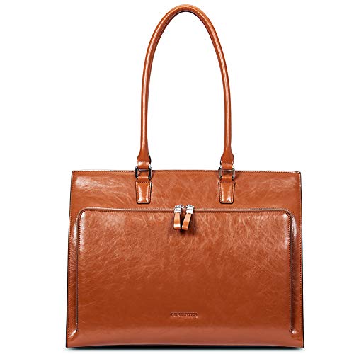BOSTANTEN Borsa Lavoro Donna Vera Pelle Borsa a tracolla Grandi Borsa...