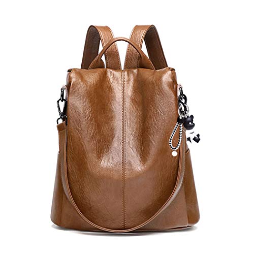 DEERWORD Donna Zainetto Ecopelle Zaino Pelle Antifurto Zainetti Marca...