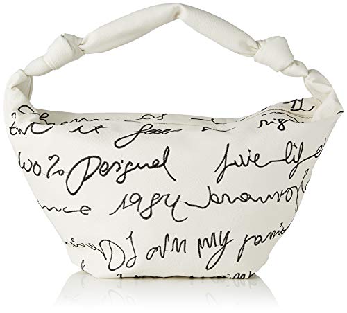 Desigual PU Shoulder Bag, Borsa a Tracolla Donna, Bianco, U