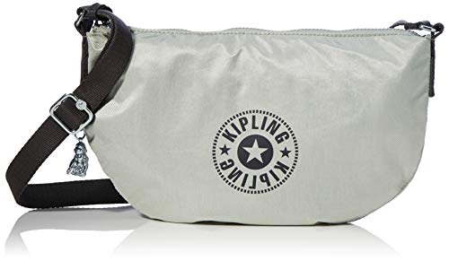 Kipling Emelia, Crossbody Donna, Dynamic Silver, 3x32.5x21 cm