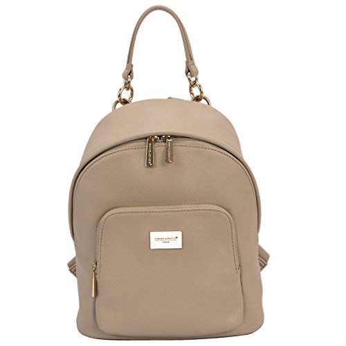 David Jones - Borsa Zainetto Donna - Zaino Piccolo Pelle PU - Daypack...
