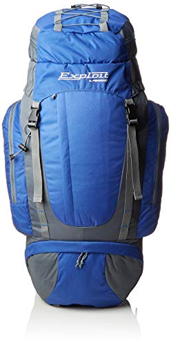 Ferrino Exploit, Zaino da Trekking Unisex, Blu, 75 Litri