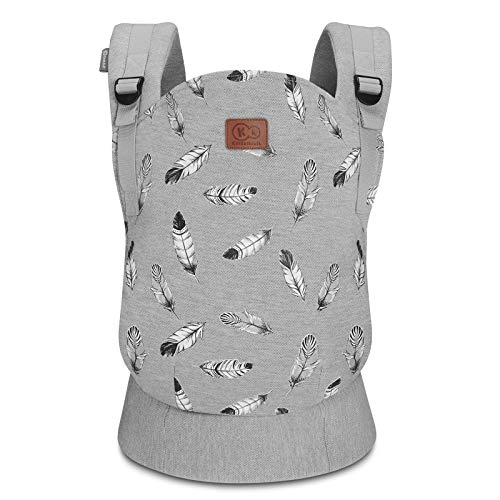 Kinderkraft Marsupio Ergonomico MILO, Leggero, Ventrale e Dorsale,...