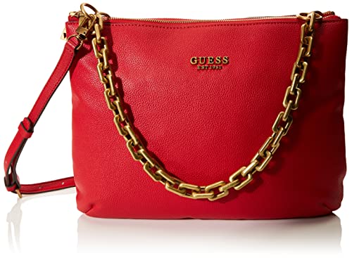 Guess, Borsa a tracolla Turin Status Donna, Rossetto, Taglia unica