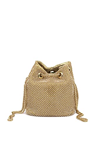QUEEN HELENA Pochette Leggera Rigida Clutch Elegante a Mano e Tracolla...
