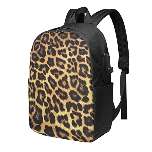 ASEELO Leopard Print Laptop Zaini Zaino Da Viaggio Borse Casuale...