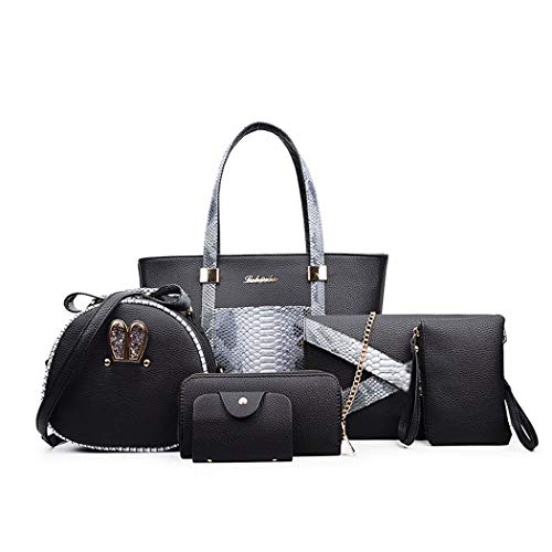 DEERWORD Donna Borse a Mano Ecopelle Borsa a Spalla Pelle Marca 2021...