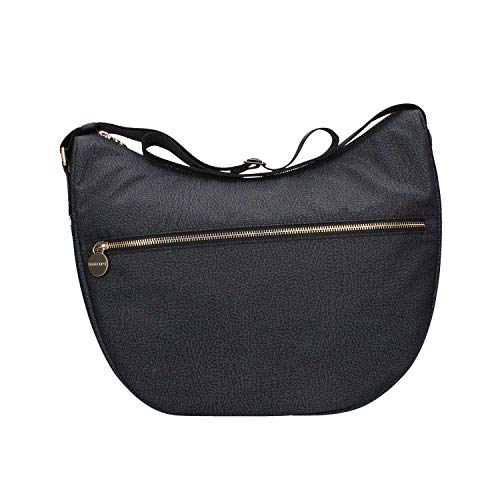 Borbonese 934415296 Luna Bag Donna Nero TU