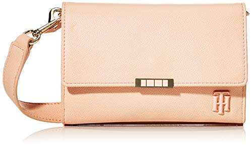 Tommy Hilfiger, SAFFIANO CROSSOVER Donna, Cammeo, OS