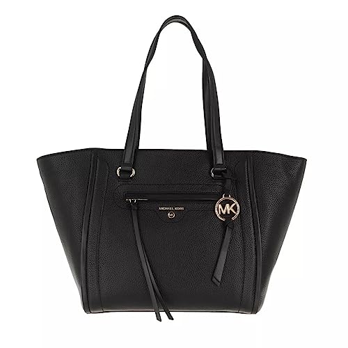 Michael Kors Carine Md Tote, Borsa Donna, Nero, Taglia unica